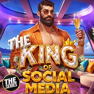 The King of Social Media - Hold & Win game tile