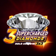 3 Supercharged Diamonds: Hold and Win game tile